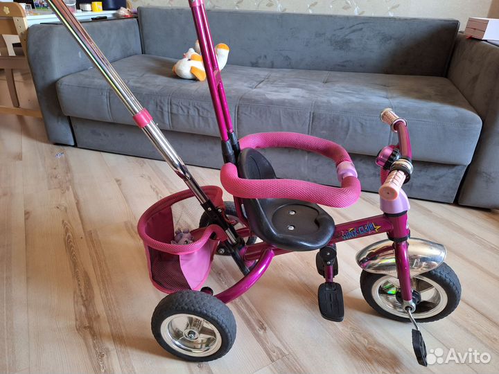 Велосипед, с ручкой