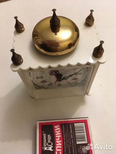 Настольные часы мини с будильником