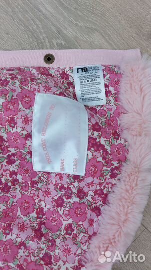 Пончо шубка накидка