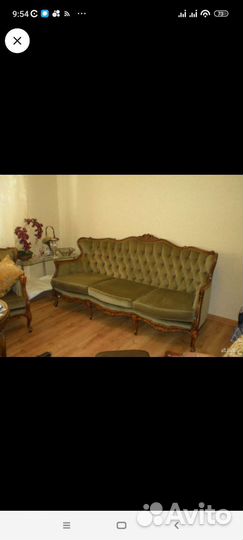 Антикварный Диван, Италия, массив