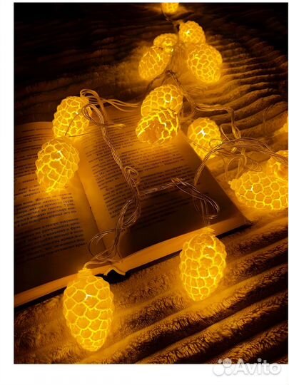 Гирлянда шишки