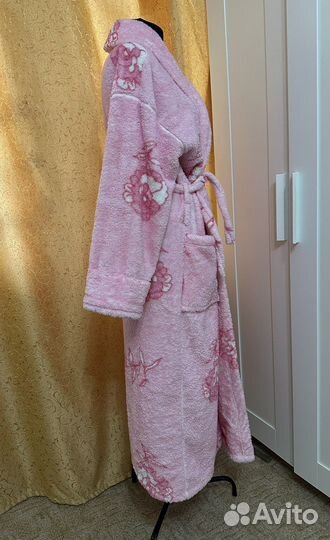 Халат махровый/банный женский, размер 48-50