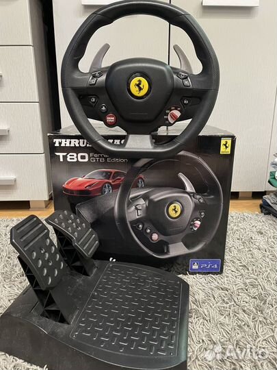 Руль ThrustMaster T80 Ferrari