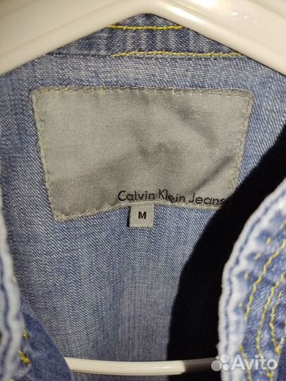 Джинсовый бомбер Calvin Klein, M