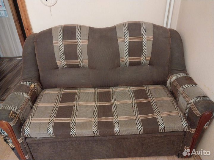 Диван раскладной б/у малогабарит аккордеон