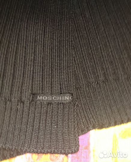 Шарф Moschino из мериносовой шерсти