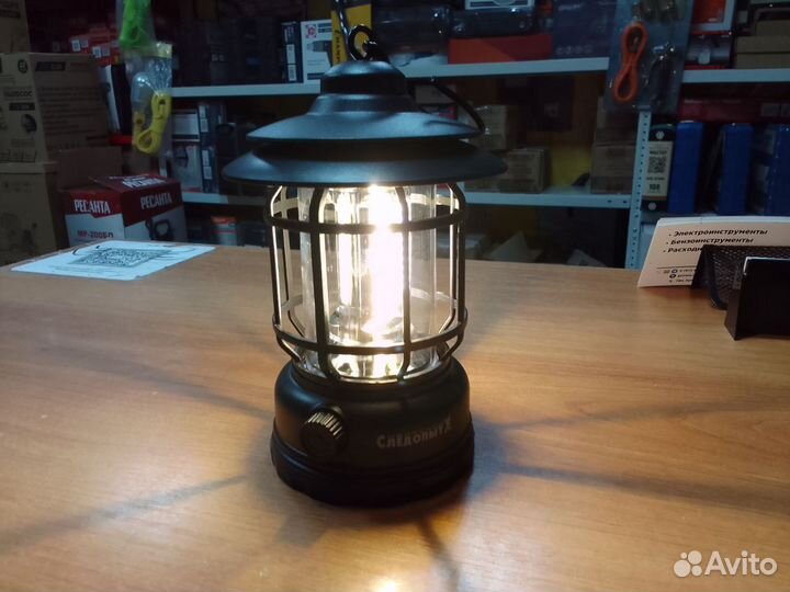 Фонарь кемпинговый Следопыт Ксенон