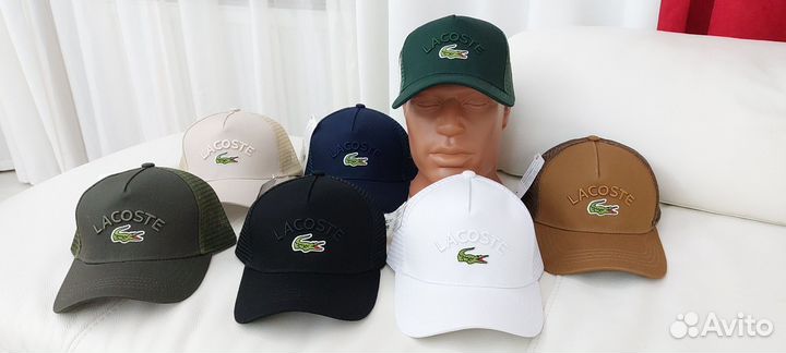 Бейсболка Lacoste cетка