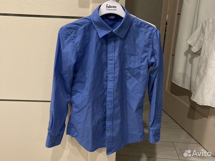 Рубашка школьная 128 134