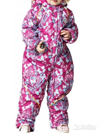 Комбинезон демисезонный для девочки 80-86р
