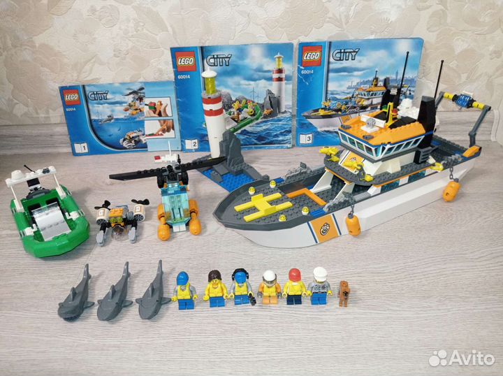 Lego City 60151, 60073, 60014