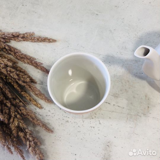 Чайник вербилки стакан Пролетарий фарфор СССР