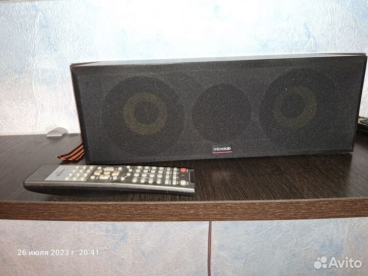 Акустическая система и усилитель