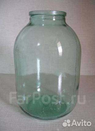 Отдам бесплатно Стеклянная банка 3л