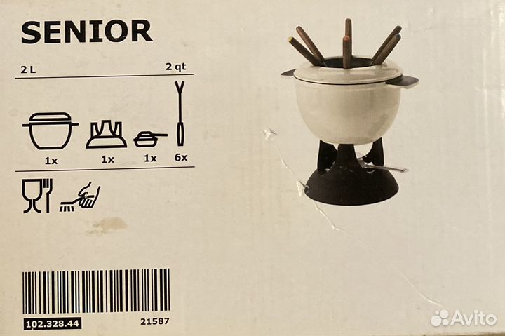 Фондю Senior IKEA