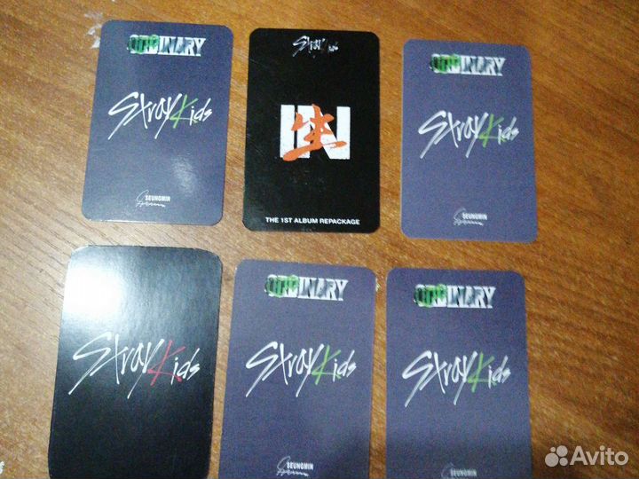 Карты stray Kids сынмин