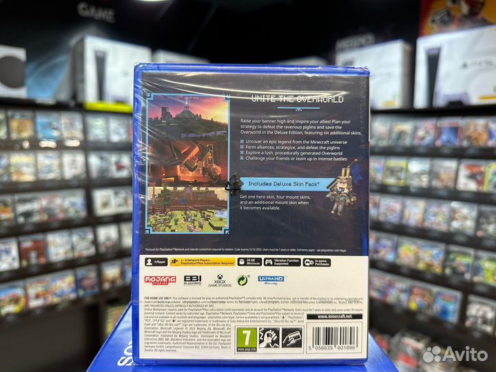 Игры для PS5: Minecraft Legends Deluxe Edition (Ру