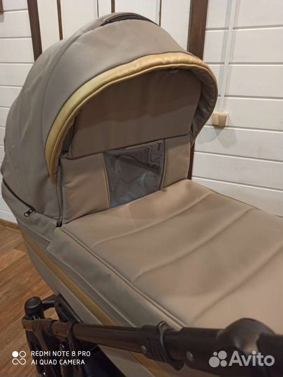 Коляска Adamex Remini Deluxe (эко кожа)