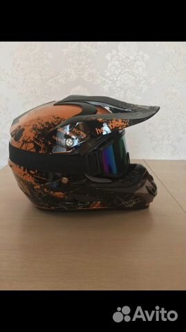 Фулл Фейс Off-Road Helmets - Full Helmets черный объявление продам