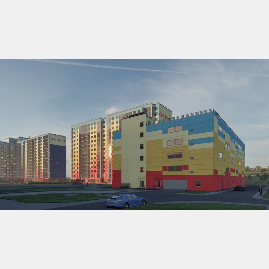 1-к. квартира, 42,2 м², 7/15 эт.