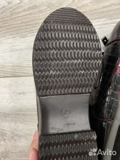 Туфли для девочки 28 размер