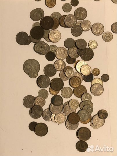 Монеты СССР и зарубежных стран набор