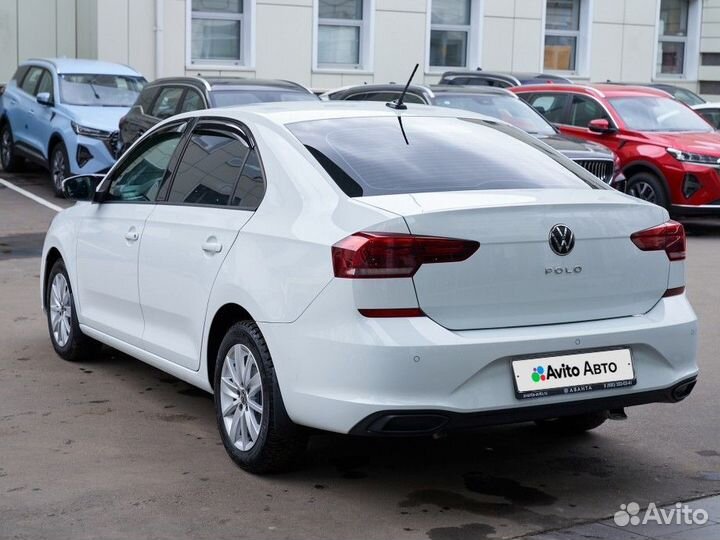 Volkswagen Polo 1.6 AT, 2021, 128 586 км