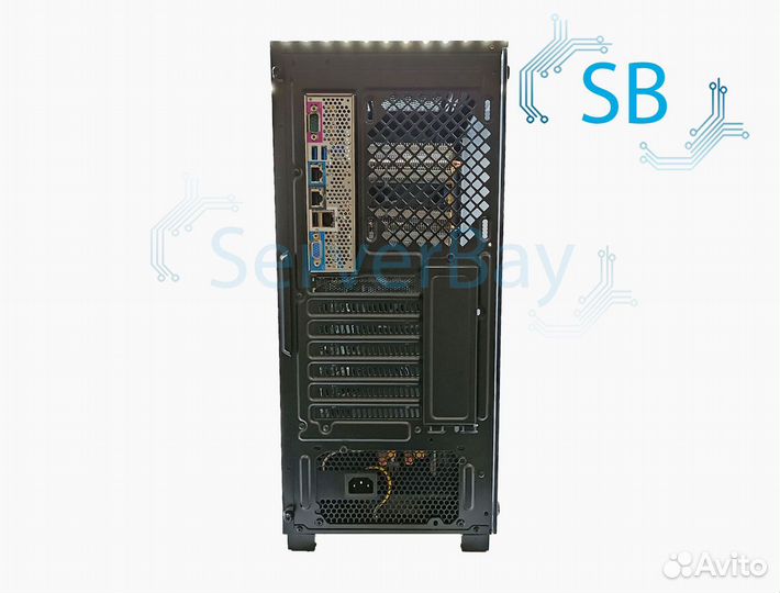 Сервер 24 ядра Intel Xeon, 64Gb DDR4 ECC, 700W