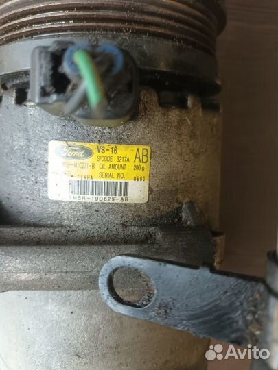 Компрессор кондиционера Ford Focus 2 1.8 2.0