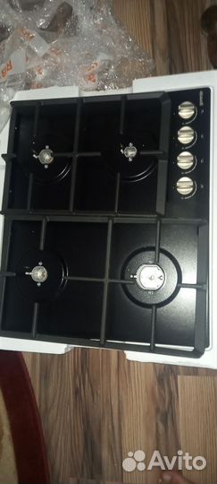 Газовая варочная панель 4 конфорки новая