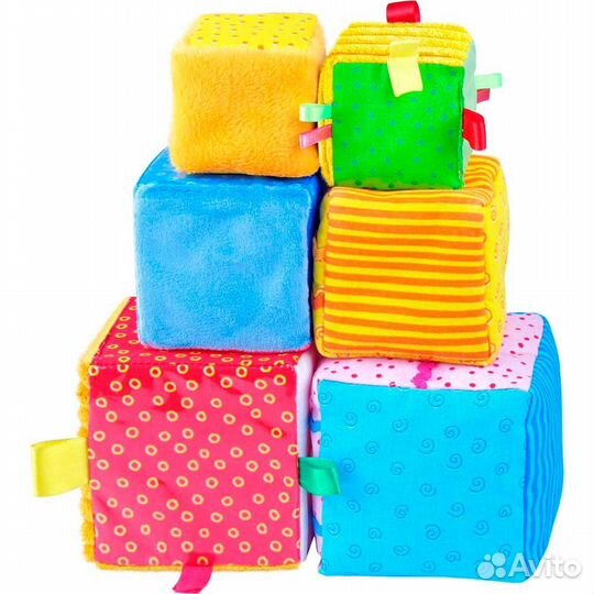 Развивающая игрушка Умные Кубики Мякиши 271