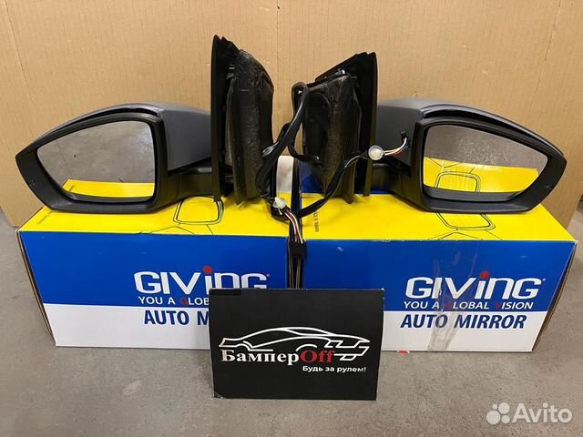 Зеркало VW polo 2010- электро, обогрев, повор R/L