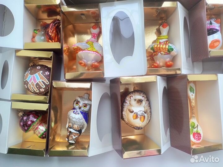 Елочные игрушки фабрики ариель