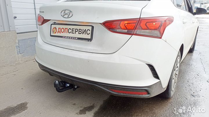 Фаркоп на Kia Rio IV / Hyundai Solaris II