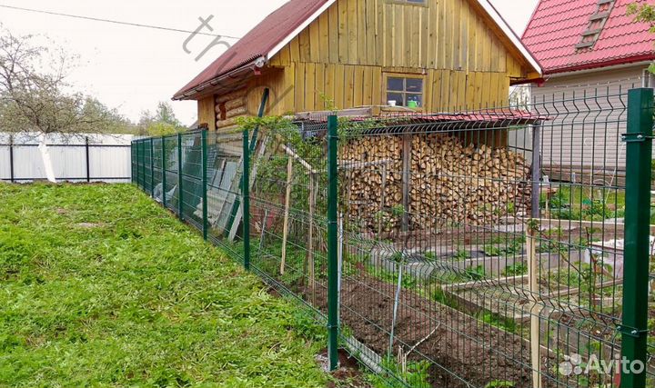 Забор из 3D сетки качественно под ключ