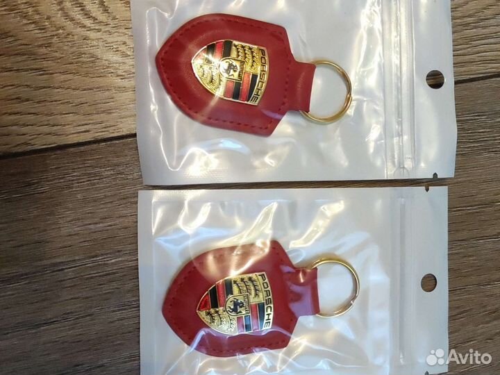 Брелок на ключи Porsche кожаные