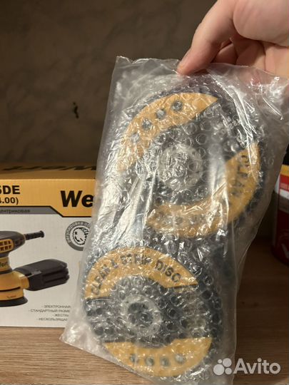 Шлифмашинка wert EES 125 DE