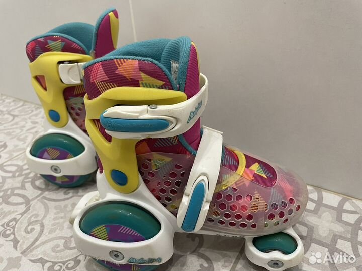 Роликовые коньки детские раздвижные