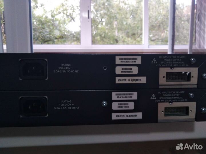 Cisco C3750 24ps/48ps