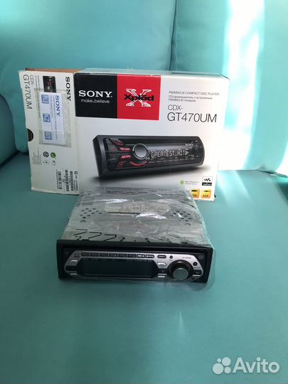 Автомагнитола sony cdx-GT470UM