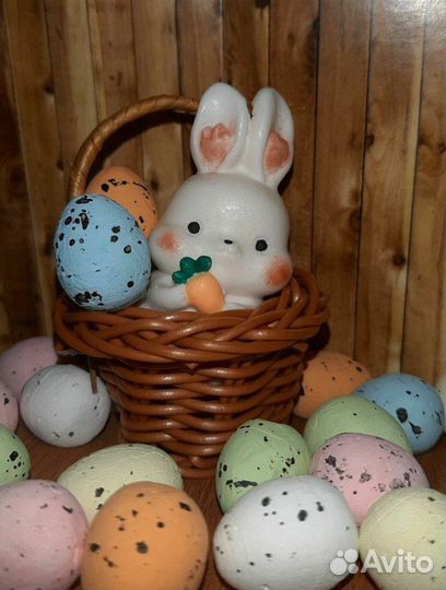 Кролик в корзинке(пасха)