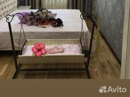 Детская кровать качалка