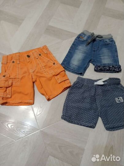 Шорты на мальчика 2-5 лет