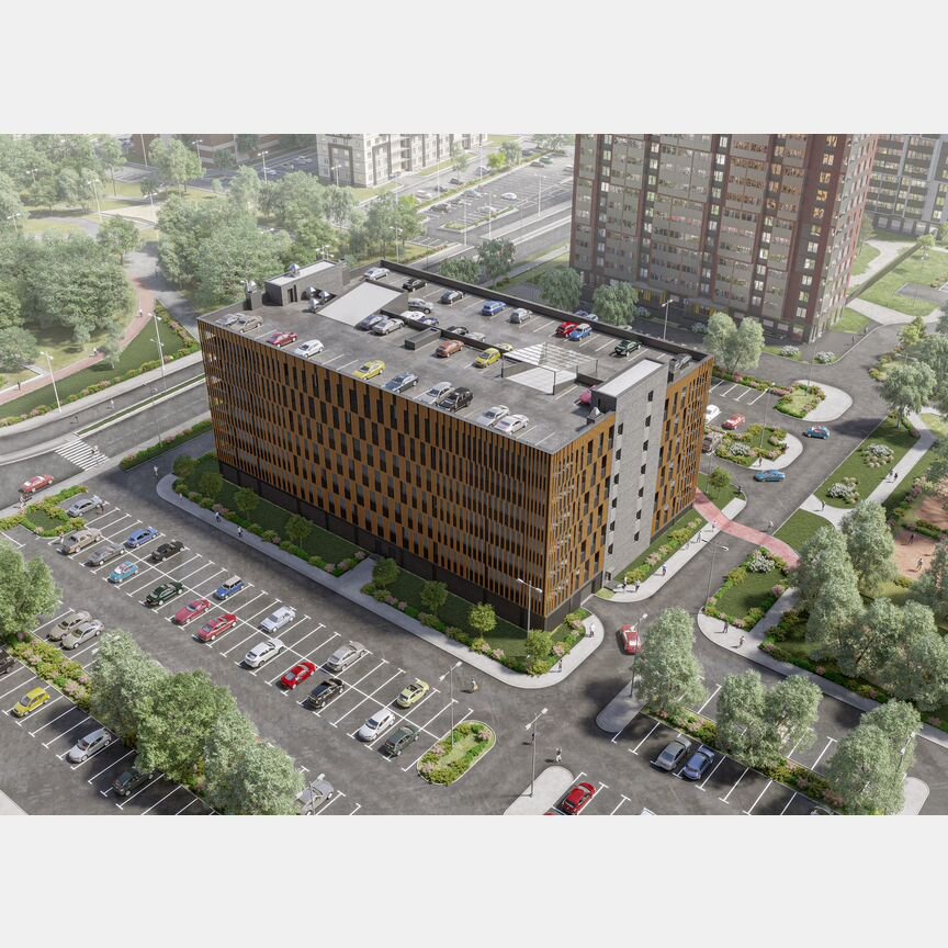3-к. квартира, 82,2 м², 9/23 эт.