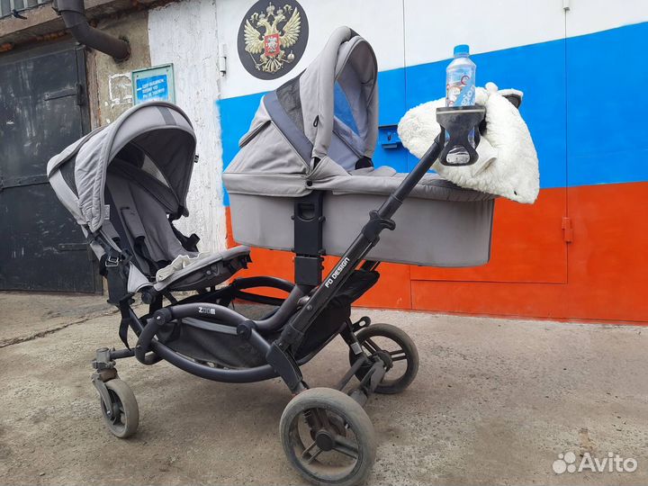 Коляска для двойни 2 в 1