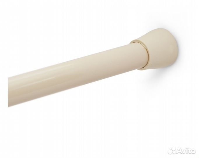 Карниз для ванной 125-230 см телескопический прямо