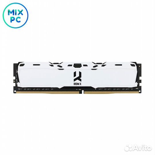 Модуль памяти DDR4 8GB 3200MHz Goodram irdm X Whit