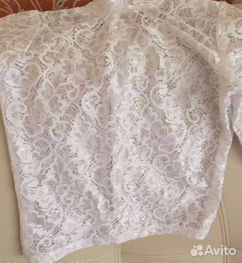 Водолазка гипюровая детская