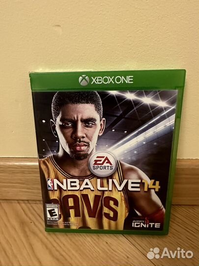 Игры на xbox One диск NBA live 14