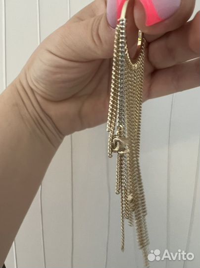 Серьги оригинал Chanel